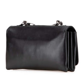 ヴァレンティノ ロックスタッズ チェーン ショルダーバッグ ハンドバッグ ブラック レザー レディース VALENTINO 【中古】